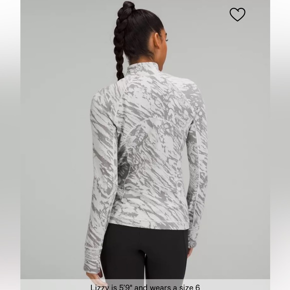 Lululemon it’s rulu run half zip jacquard - Picture 2 of 14